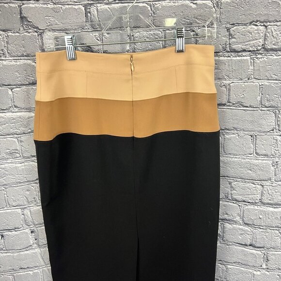 Ann Taylor Knit Color Block Pencil Skirt Size 4 - Picture 4 of 5